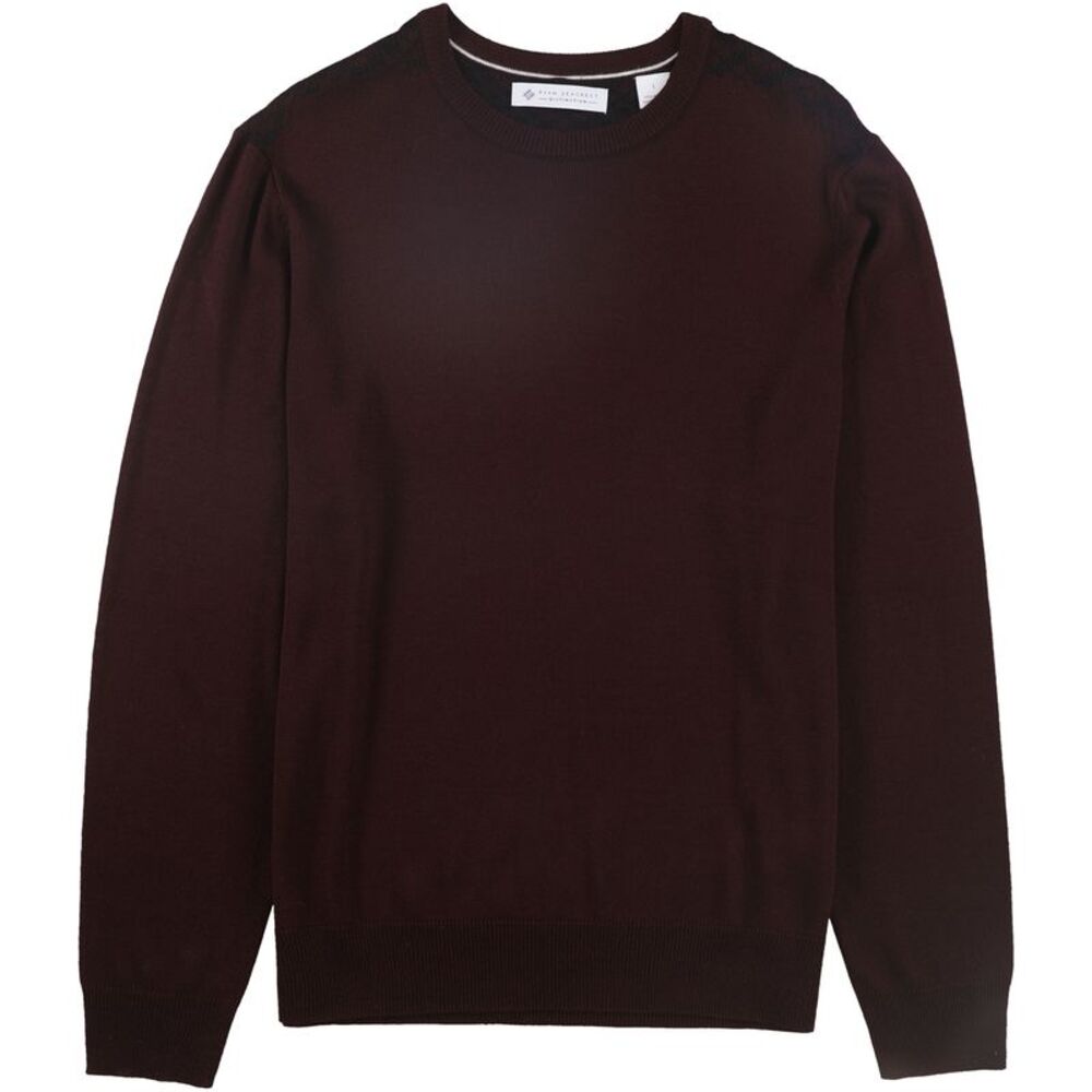 Ryan Seacrest Mens Plaid Crew Pullover Sweater, NWT